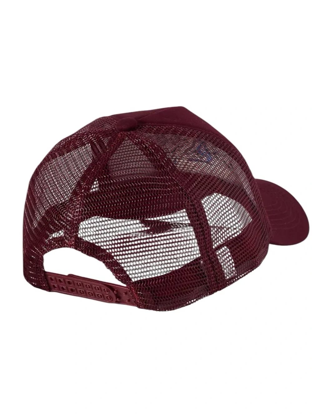 Anthropologie Worn West Trucker Hat Maroon Chalet Cowboy Social Club NWT
